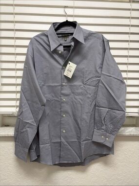 Calvin Klein Men's Light Gray Dress Shirt
